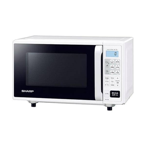 SHARP シャープ RE-F163-W(ホワイト) オーブンレンジ 16L フラット庫内 