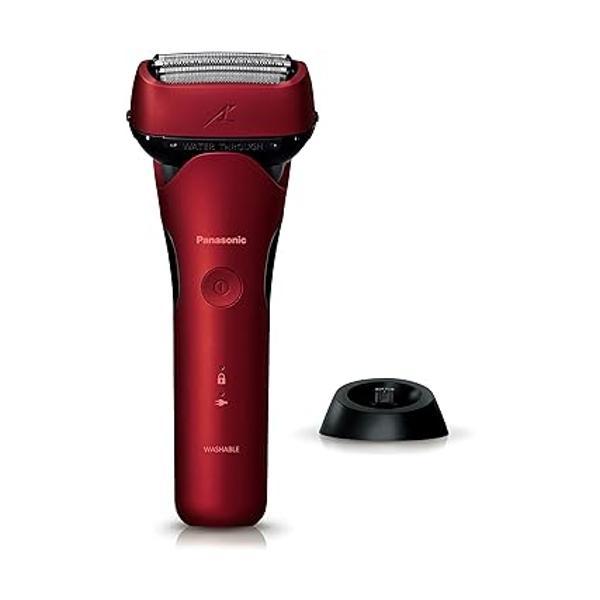 パナソニック メンズシェーバー ラムダッシュ 3枚刃 黒 充電中でも剃  