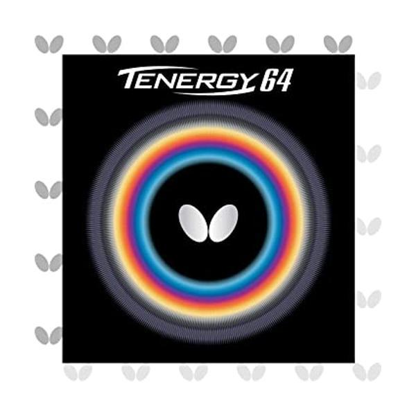 バタフライ(Butterfly) 卓球 ラバー テナジー・64 裏ソフト テンション (スピン) 05820 ブラック 中 バタフライ（Butterfly） 卓球 ラバー テナジー・64 裏ソフト