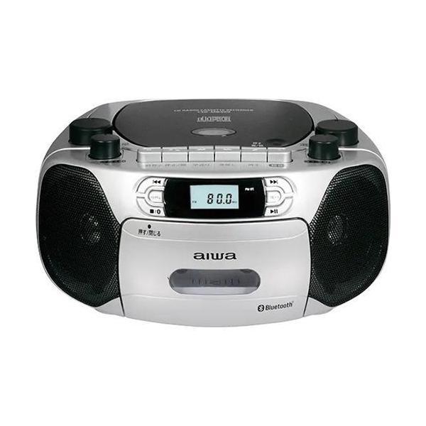 Bluetooth AIWA CDラジカセ CSD-MB400 カラオケ FM アイワ CSD-MB400 CD ラジオカセット レコーダー Bluetooth対応