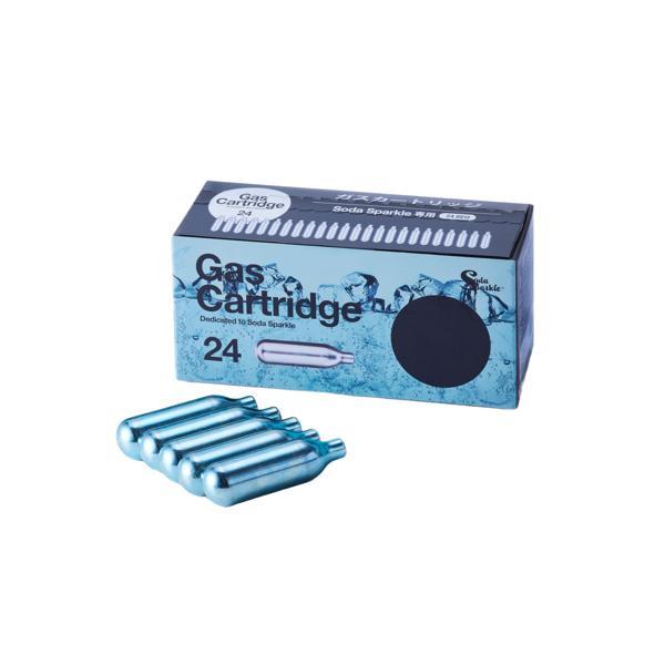 他サイト： ソーダスパークル  MS3-24  ソーダスパークル専用 ガスカートリッジ 24本 炭酸水メーカー SodaSparkleの商品画像