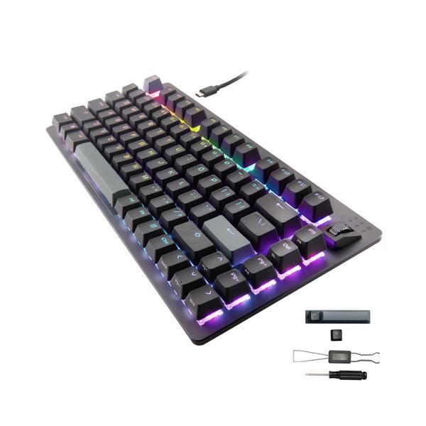 新品 エレコム ゲーミングキーボード ブラック TK-VK720ABK-EN V custom VK720A - TK-VK720ABK
