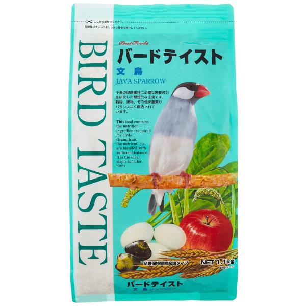他サイト： ナチュラルペットフーズ バードテイスト文鳥 1.1kg 鳥 フード 餌 えさ NPFの商品画像