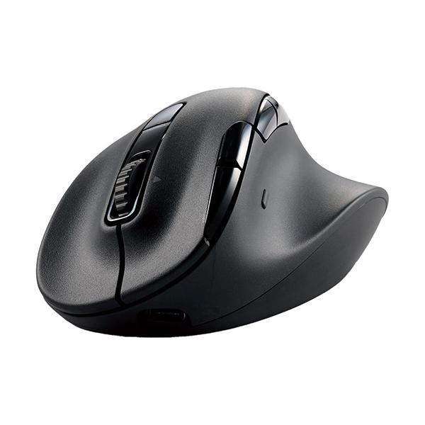 【ほぼ新品】ワイヤレスマウス M-XGM50MBSKBK Mサイズ 8ボタン 静音 充電式 Bluetooth5.0マウス “EX-G” 8ボタン Mサイズ - M
