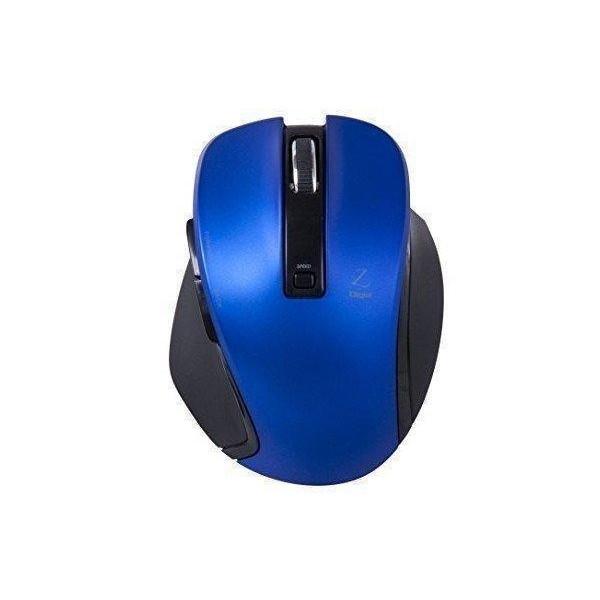 Digio2 Bluetooth 5ボタンBLUE LED小型マウス Z ブルー MUS-BKF121BL(1