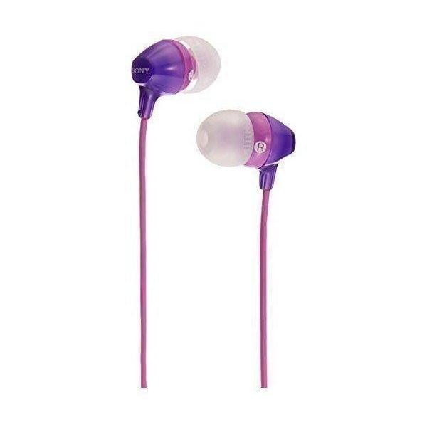 ソニー 密閉型インナーイヤーレシーバー アクアバイオレット MDR-EX15LP V(1セット) 送料無料
