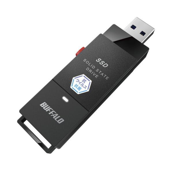 BUFFALO（バッファロー） 外付けSSD 1TB ブラック SSD-PUTVB1.0U3-B