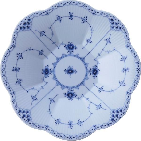 ロイヤルコペンハーゲン ブルーフルーテッド ハーフレース ペタルボウル2枚 ROYAL COPENHAGEN（ロイヤルコペンハーゲン） ギフト ブルー