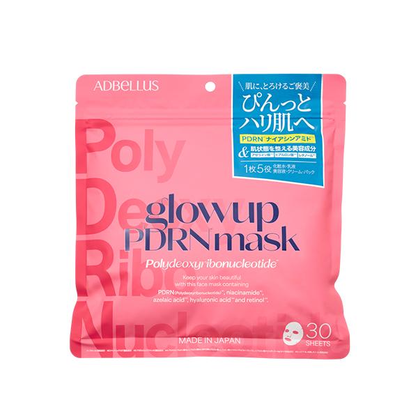 ADBELLUS エーディーベルズ glowup PDRN マスク 30枚入 フェイスマスク