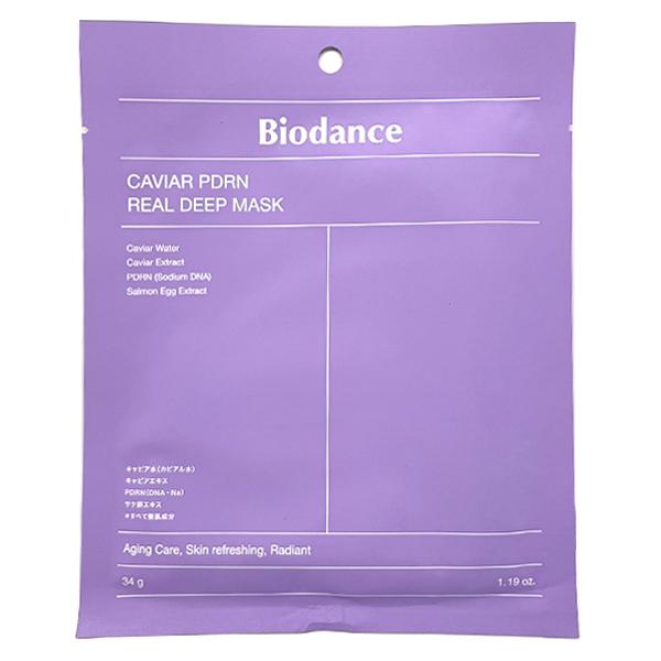 Biodance バイオダンス キャビアPDRN リアルディープマスク 1枚入り[6372] メール便無料[B][P1]