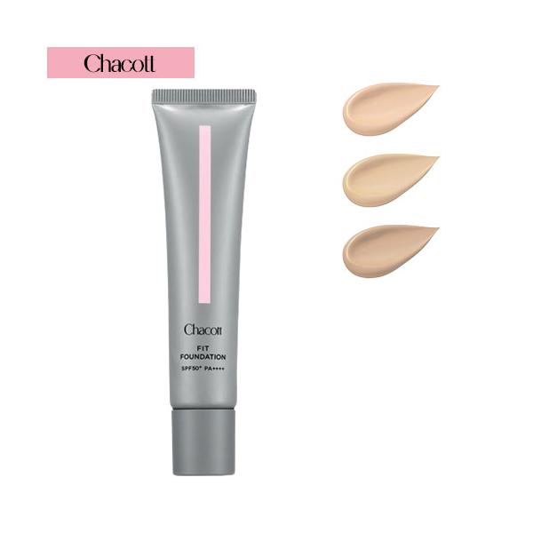 CHACOTT チャコット フィットファンデーション 39g カラー選択 SPF50+ PA++++ ウォータープルーフ メール便無料[B][BP3]