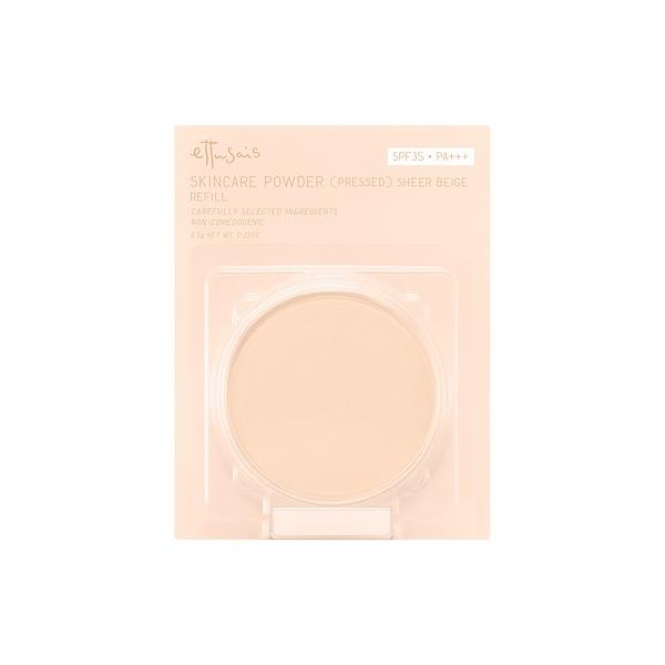 エテュセ スキンケアパウダー（プレスト） リフィル 6.5g シアーベージュ スキンケアパウダー SPF35 PA+++[7921] メール便無料[B][P3]