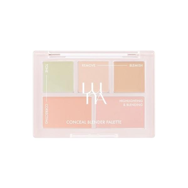 他サイト： ルナ コンシールブレンダーパレット 5色入り 6g 01_クリアカバー コンシーラーパレット[0745] メール便無料[B][P2]の商品画像