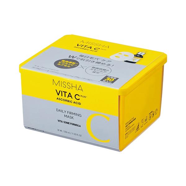 ミシャ MISSHA ビタシープラス デイリーマスク 350ml/30枚 日本処方 シートパック[0270] 送料無料