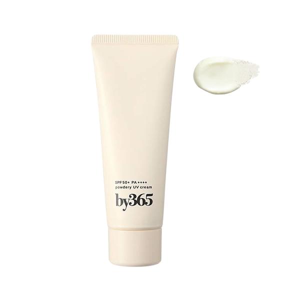 他サイト： ナリスアップ by365 バイサンロクゴ パウダリーUVクリーム 60g 色がつかないタイプ SPF50+ PA++++ 耐水性★★ リネンの香り[8589] メール便無料[A][TG100]の商品画像