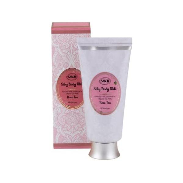 SABON（サボン） シルキー ボディミルク 200ml ローズティー[4022