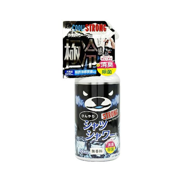 ときわ商会 ひんやりシャツシャワー ストロング 500ml 無香料 極冷感