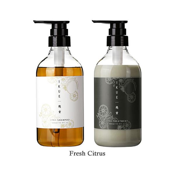 幾重 シャンプー ＆ トリートメント フレッシュシトラス 本体 500ml