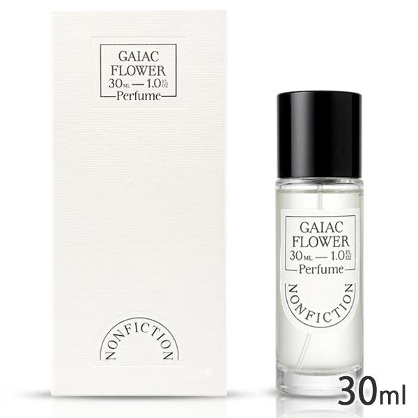 ノンフィクション　ガイアックフラワー　オードパルファム30ml 成分表示あり NONFICTION（ノンフィクション） ガイアック フラワー