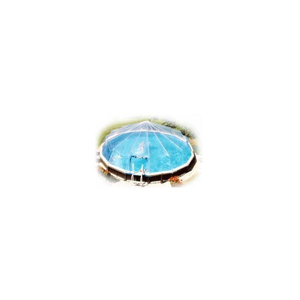 【並行輸入品】27' Above Ground Swimming Pool Solar Sun Dome Cover Heater Sundom