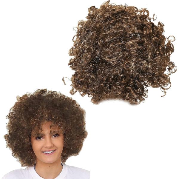 【並行輸入品】AFRO WIG FANCY DRESS ACCESSORY FUNKY LARGE CURLY HAIR 70'S DISCO
