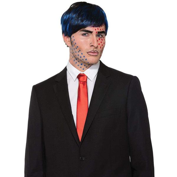 【並行輸入品】Forum Novelties Men's Pop Art Bobby Boom Short Black Blue Wig Car