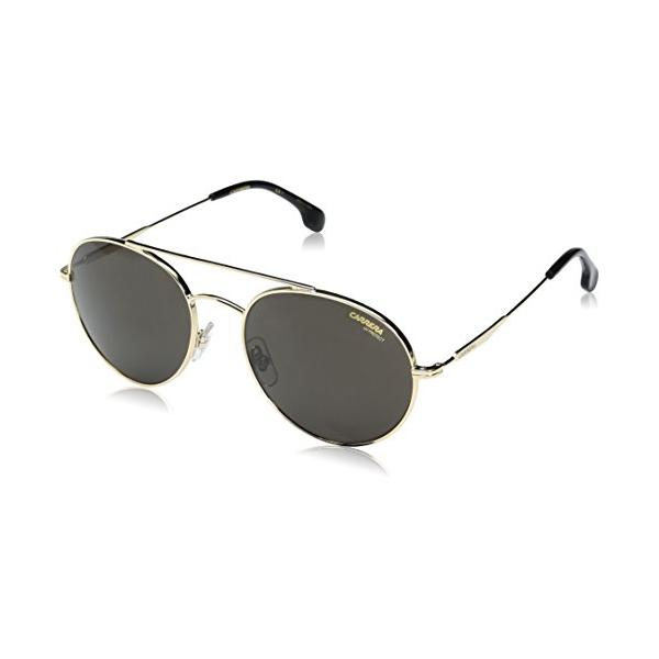 【並行輸入品】カレラメンズCa131sアビエイターサングラス、ゴールド/グレーブルー、56 mm Carrera Men's CA131/S P