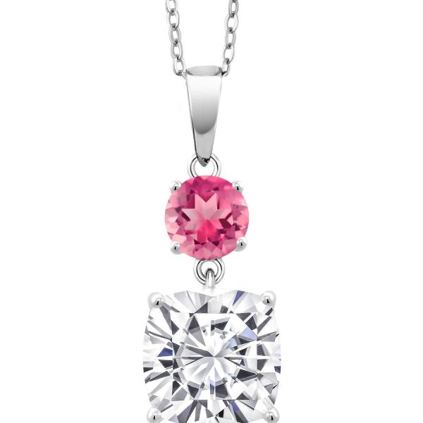 並行輸入品】[Gem Stone King] 6.5カラット モアサナイト ネックレス