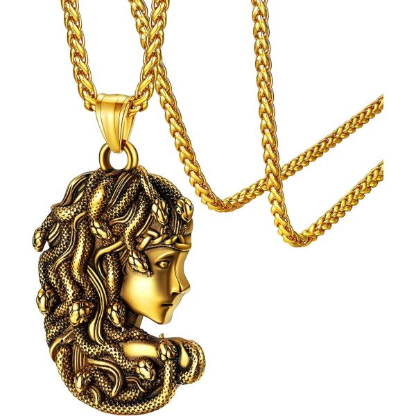 並行輸入品】FaithHeart メデューサペンダントネックレス レディース