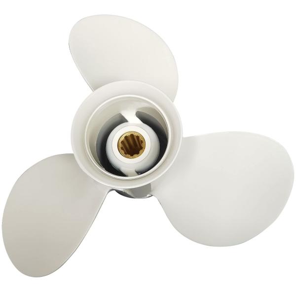 DLNIG 9 7/8 x 11 1/4 F ヤマハ船外機用アルミプロペラ