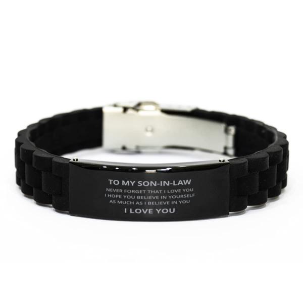 【並行輸入品】to My Son in Law Bracelet, Never Forget That I Love You I Hope Y