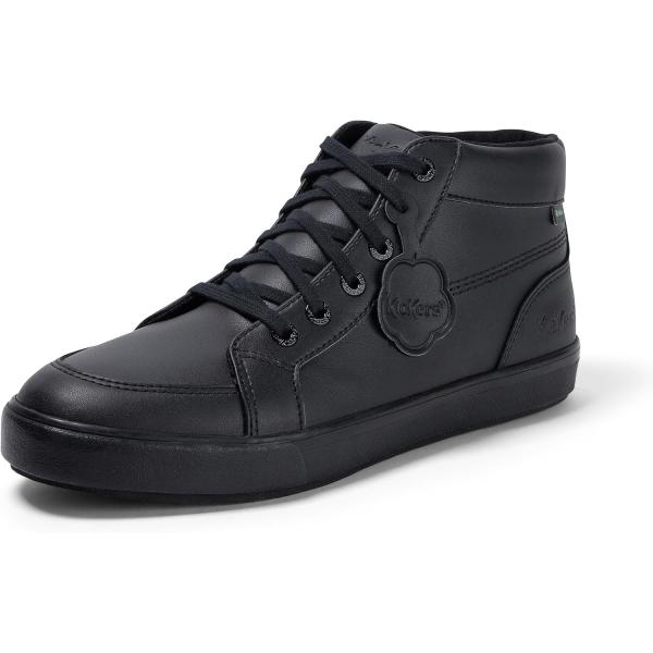 Kickers Men&apos;s Low-Top Uniform Dress Shoe  Black  7...