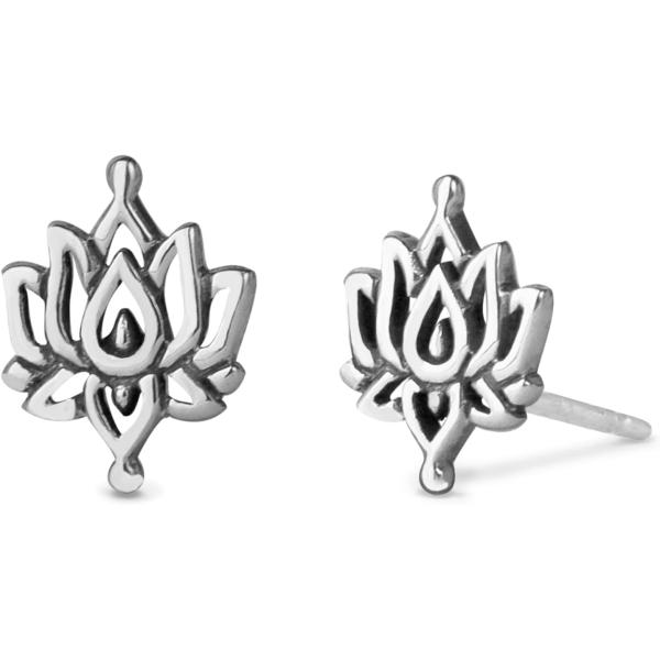 【並行輸入品】Boma Jewelry Sterling Silver Bohemian Lotus Blossom Flower Stud Earr