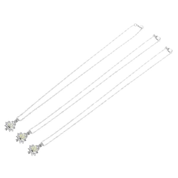 【並行輸入品】KESYOO 3pcs Necklace Crystal Necklaces for Women Moon Necklace C