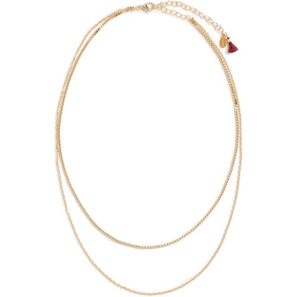 【並行輸入品】SHASHI レディース エティエンヌ ネックレス  金属  非対応　