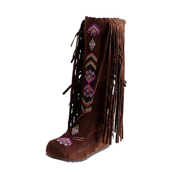 【並行輸入品】SBGMoSJ Winter Boots for Women Ankle Booties Extra Wide Calf Kne