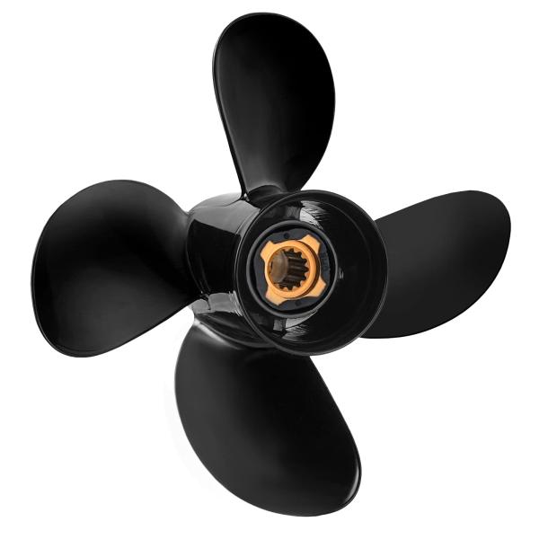 商品名: YOUNG PROPS 10.1 X14 交換用 OEM#48-73138A45 船外ボートプロペラ マーキュリーエンジン用 25-70HP 4ブレードアルミニウム 直径10.1 x 14ピッチプロペラ 13歯RH YOUNG P...