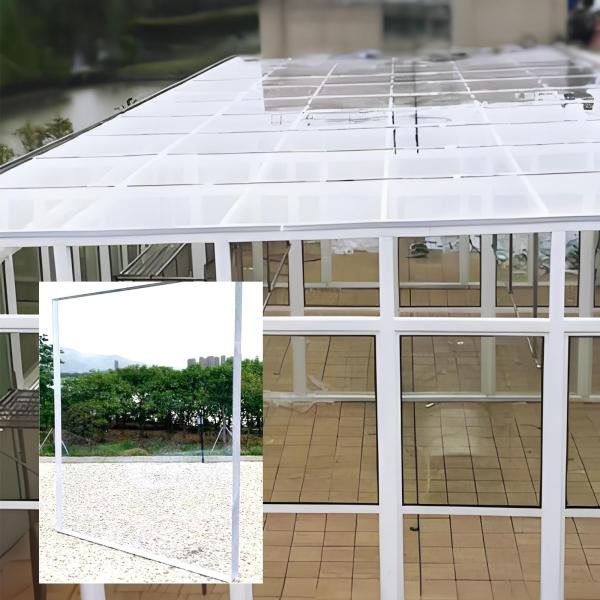 屋根カバー 透明 ポリエチレン 540cm x 16m スレート屋根カバー工法～【遮熱材＋板金カバー工法】が新常識に