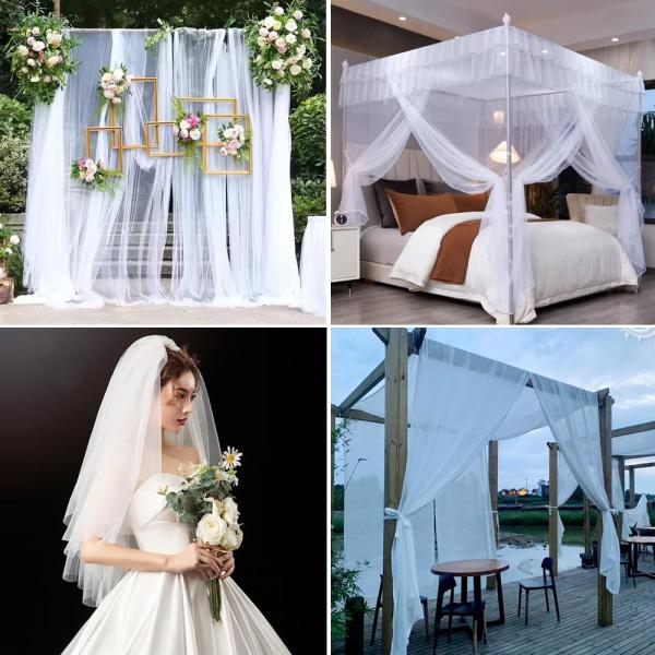【並行輸入品】Mosquito Netting, 10x13Ft Garden Mesh Netting, Bug Insect Mosqui