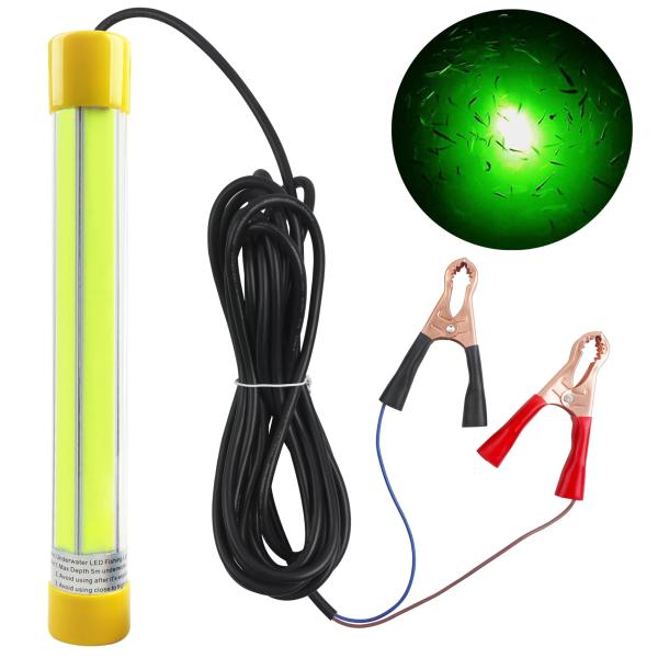 【並行輸入品】12V 50W グリーン LED 水中釣りライト 30000ルーメン IP68 防水 水中魚探知機 アトラクター ディープドロップ