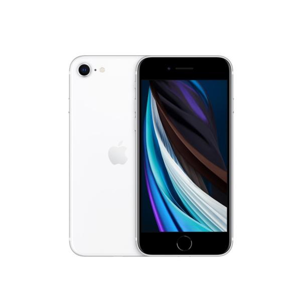 再生新品) Apple iPhone SE (第二世代/2020) ホワイト 64GB