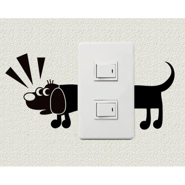 �X�C�b�`�A�R���Z���g������ʂ�E�H�[���X�e�b�J�[ wall decoration �u�ȁA�Ȃ��I�v