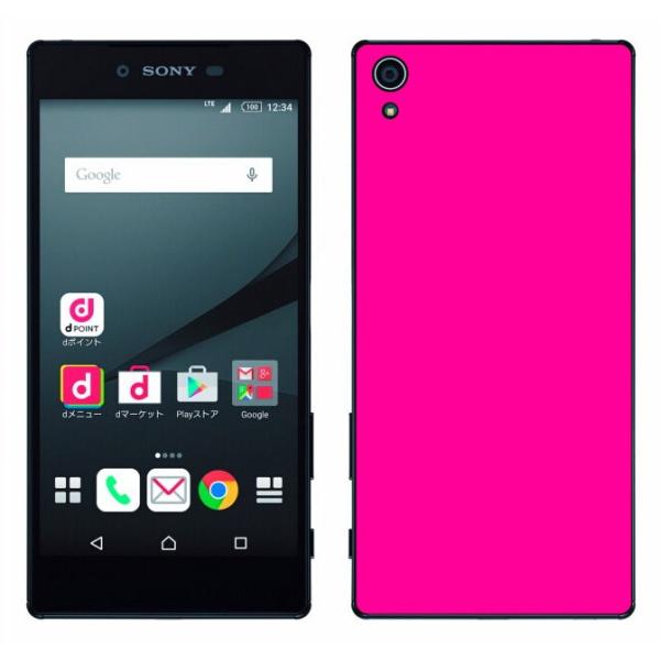 Xperia Z5 Premium(SO-03H)�p �w�� �J�X�^���f�U�C���t���t�B���� �V�[��(�u���s���N)