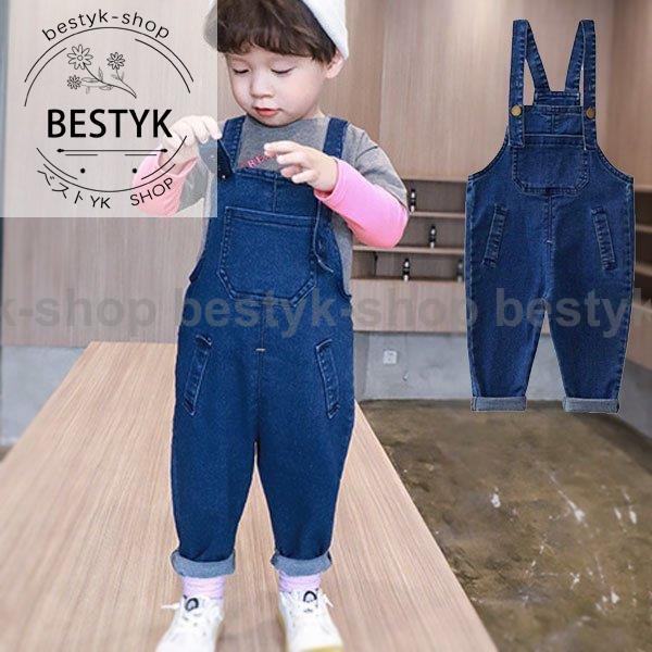 オーバーオール 子供服 ストレッチ入り デニムオーバーオール 女の子 男の子 キッズ ベビー サロペット オールインワン 仮装 ミニオンコーデ シンプル パンツ Be1231 Enxz285 ベストyk Shop 通販 Yahoo ショッピング