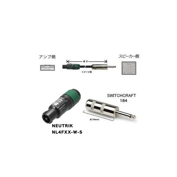 CANARE/4S8 オーダーメイドスピーカーケーブル/〜1m : ベータ