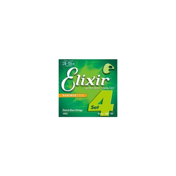 Elixir GNT[ x[X #14102 NANOWEB Heavy .050-.105