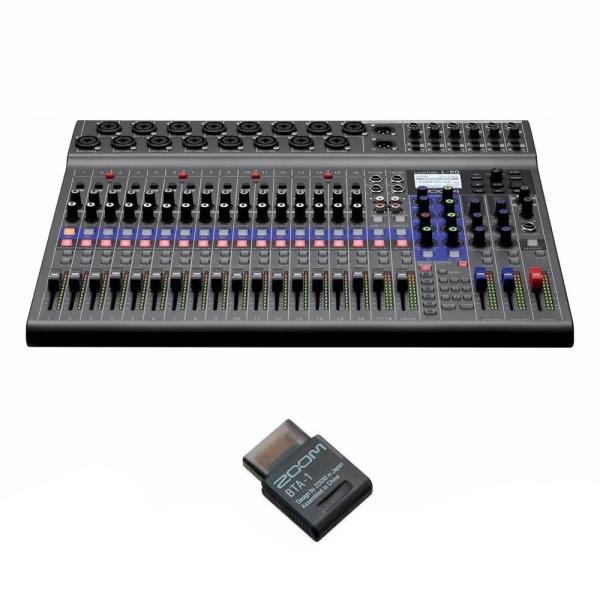 【美品・動作確認済】ZOOM L-20デジタルミキサー＋ZOOM BTA-1付き ZOOM