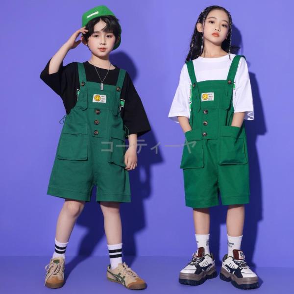 ダンス服装 体操服 JAZZ DANCE tシャツ スウェット キッズチアリーダー hiphop ヒップホップ  ステージ衣装 ダンスウェア 子供 応援団 運動会 甲子園 チアガール衣装 舞台演出服　おしゃれ　ストリート系　B系　K-POP...
