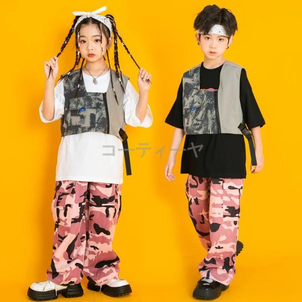 ダンス服装 体操服 JAZZ DANCE tシャツ スウェット キッズチアリーダー hiphop ヒップホップ  ステージ衣装 ダンスウェア 子供 応援団 運動会 甲子園 チアガール衣装 舞台演出服　おしゃれ　ストリート系　B系　K-POP...