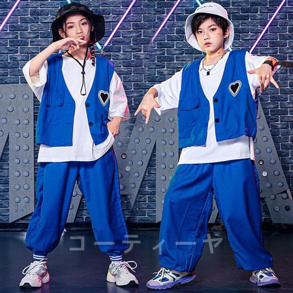 ダンス服装 体操服 JAZZ DANCE tシャツ スウェット キッズチアリーダー hiphop ヒップホップ 女の子 ステージ衣装 ダンスウェア 子供 応援団 運動会 甲子園 チアガール衣装 舞台演出服　おしゃれ　ストリート系　B系　K-...
